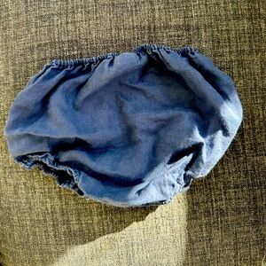 Bonton Navy Blue Bloomers/Diaper Cover